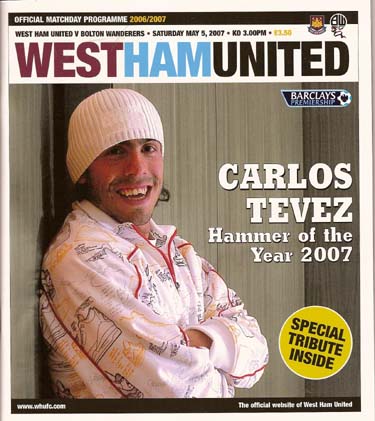 West Ham United FC v Bolton Wanderers FC